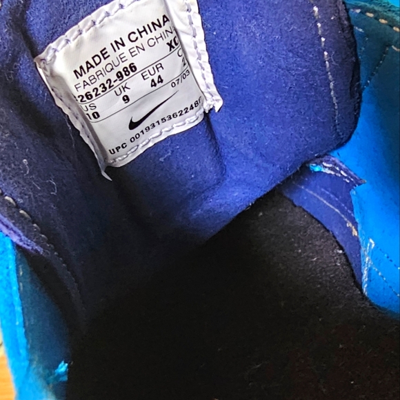 Sz 10 new Nike Zoom Air Stefan Janoski blue suede skateboard sneakers skate shoe - Picture 8 of 11